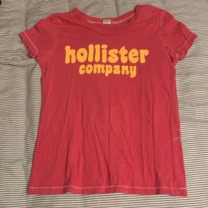 The brand Hollister in the size is large